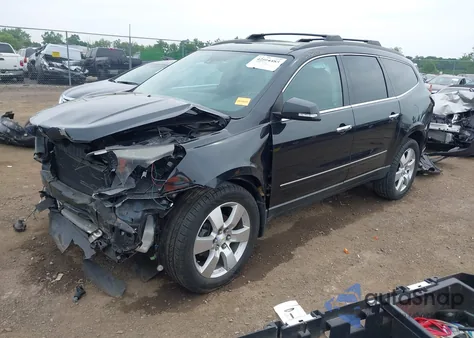 2014 Chevrolet Traverse Ltz из США, поврежденный, VIN 1GNKVJKD8EJ131038